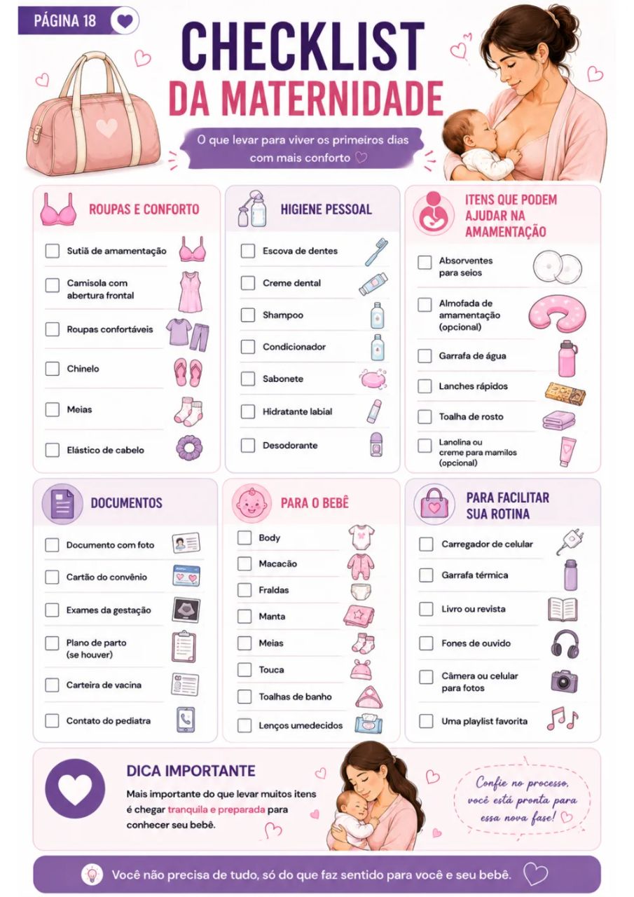 Checklist da maternidade