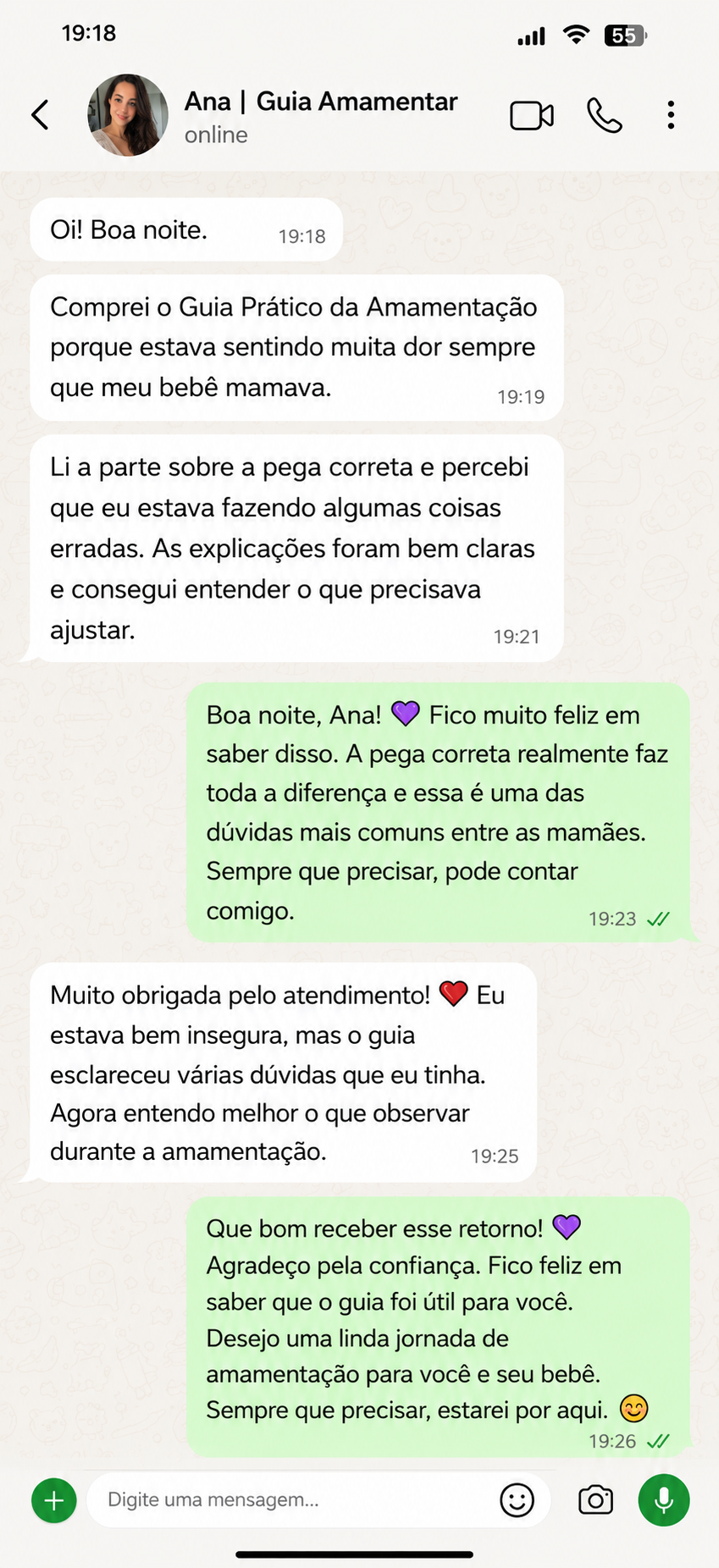 Depoimento WhatsApp 4